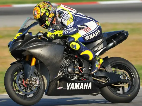 valentino rossi test r1 wsb misano
