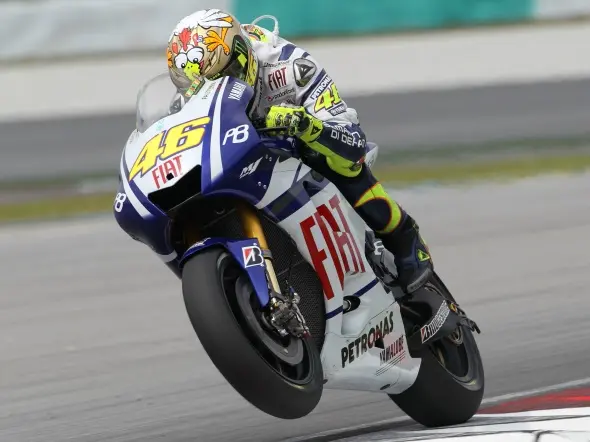 valentinorossi corner testsepang10