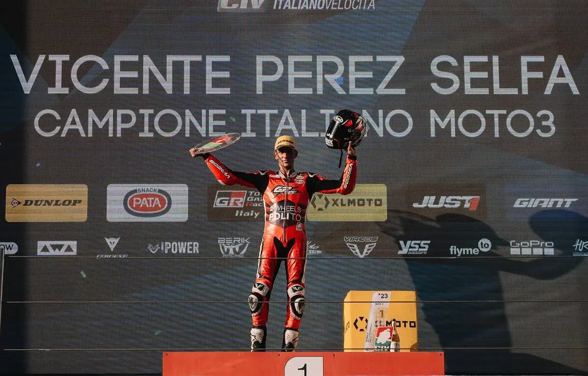vicente perez campione civ moto3 2023