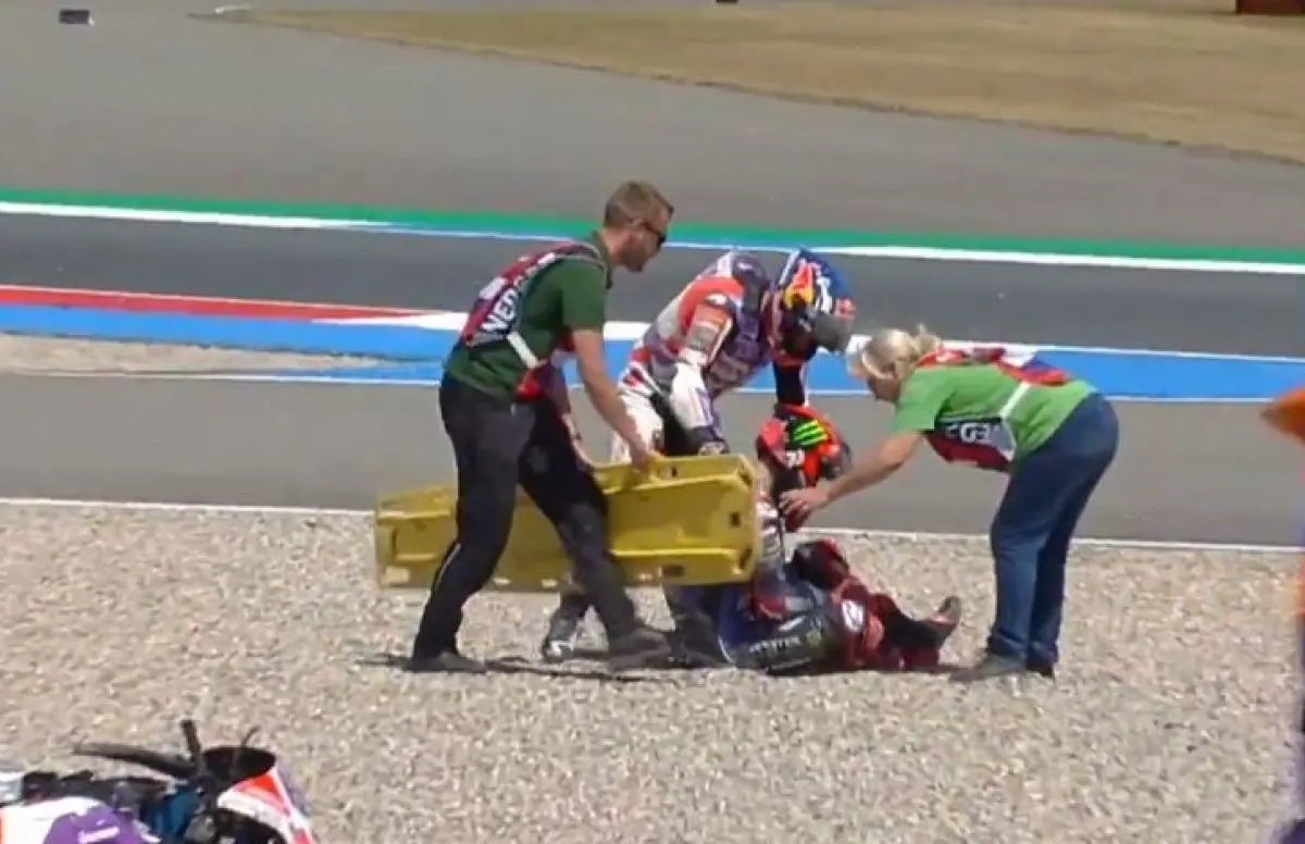 zarco quartararo crash motogp assen