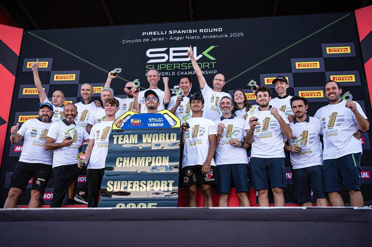 Evan Bros saluta Yamaha con il titolo a squadre