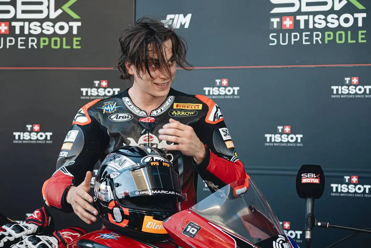 Mattia Casadei Mondiale Supersport