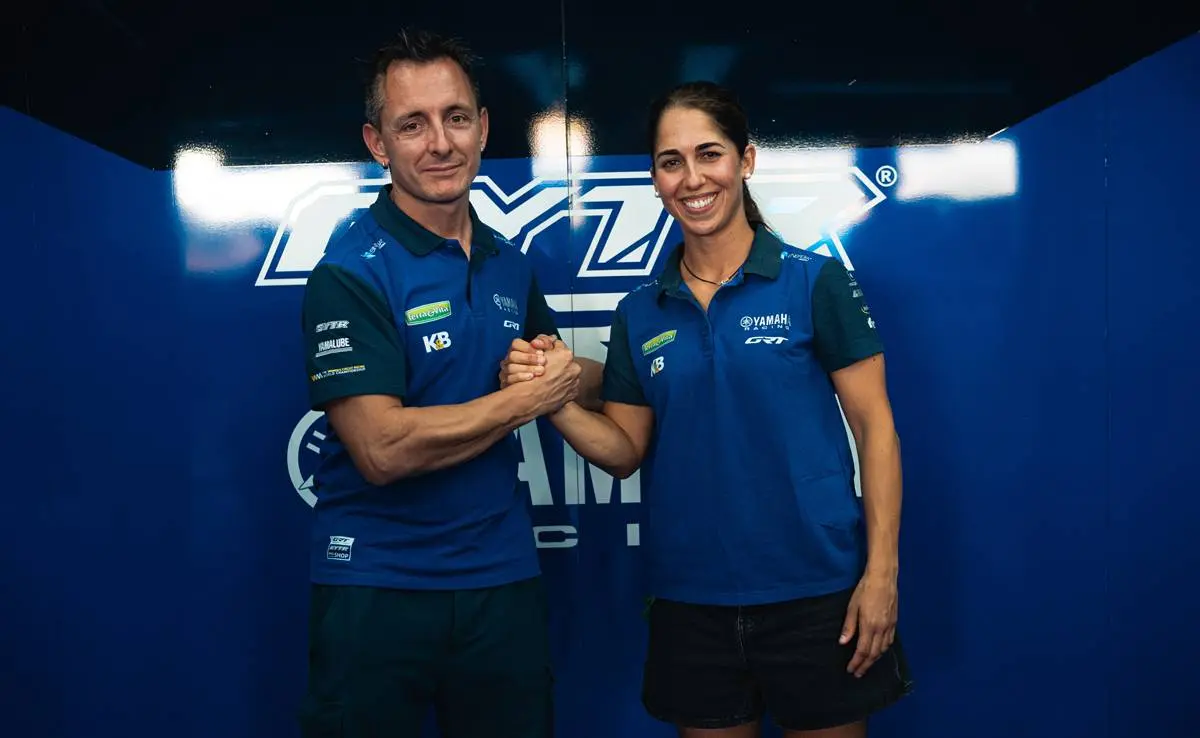 Maria Herrera con Terra&Vita GRT Yamaha WorldWCR Team