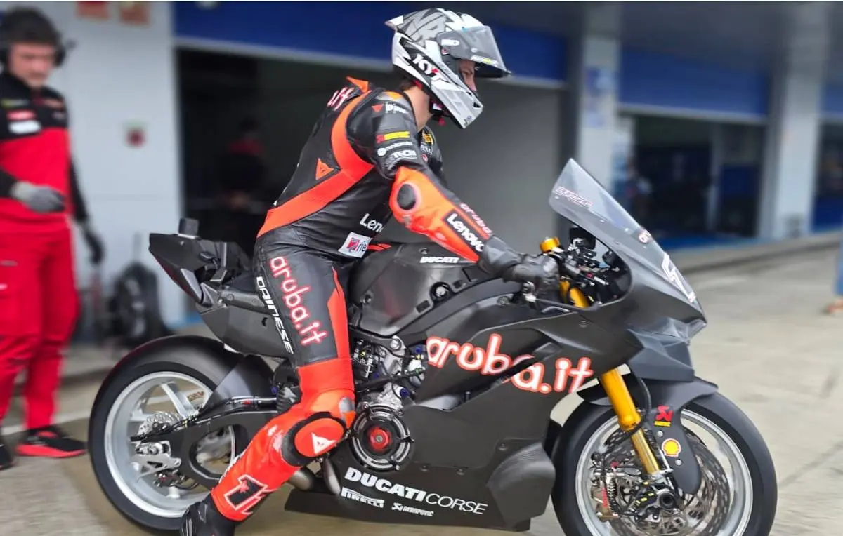 Nicolò Bulega è stato il più veloce nei test Superbike a Jerez