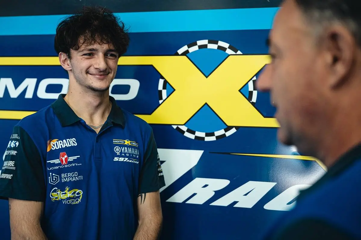 Mattia Rato al debutto nel Mondiale Superbike