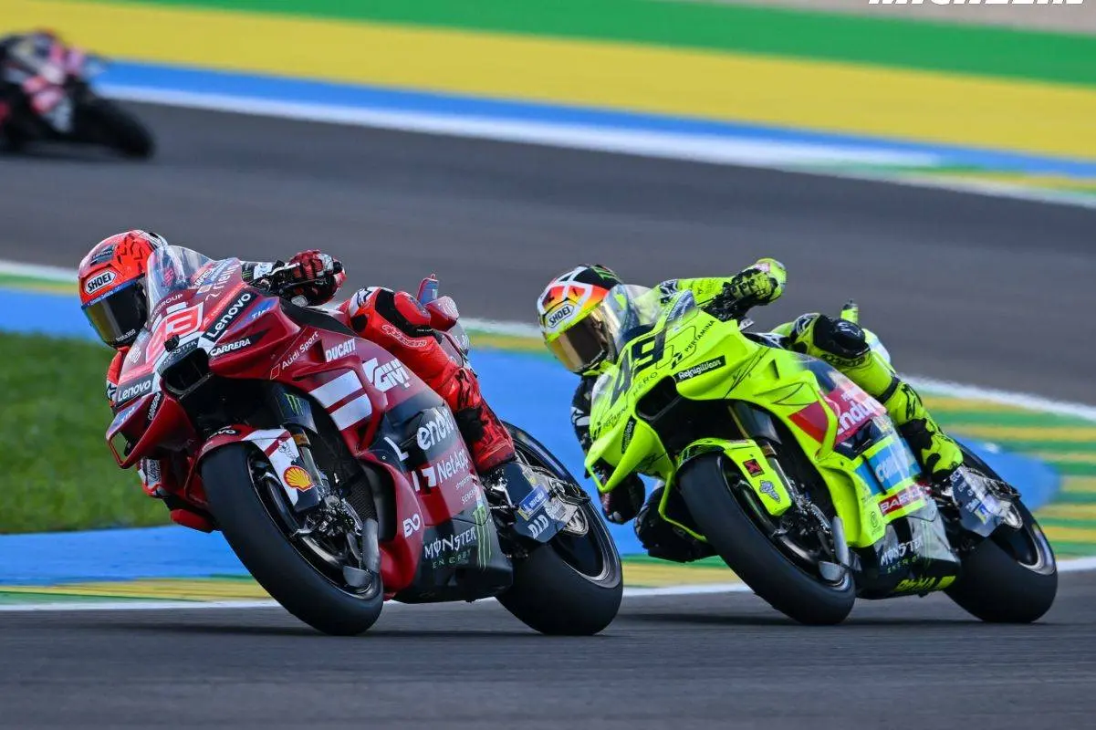 Marc Marquez e Fabio Di Giannantonio