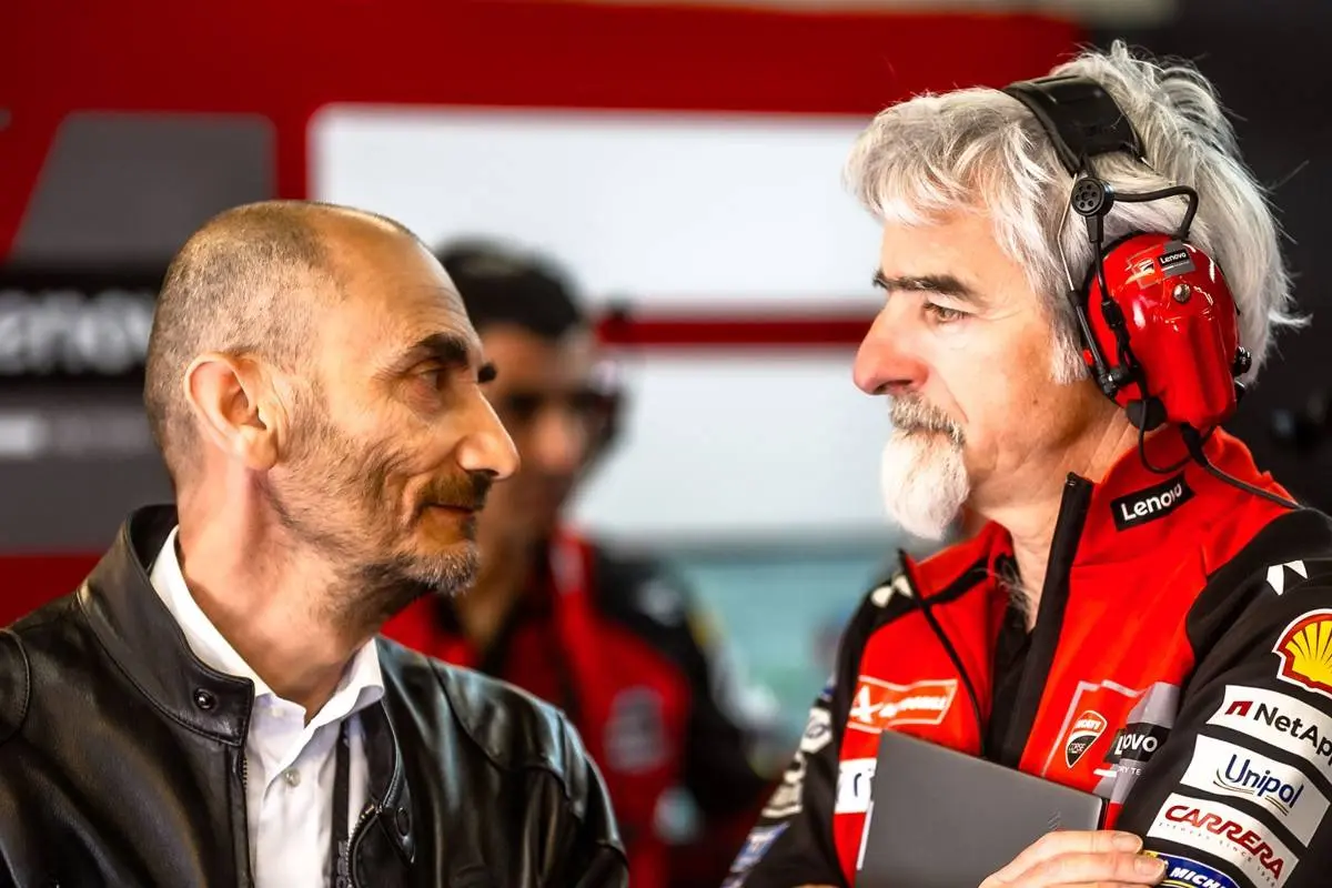 Claudio Domenicali e Gigi Dall'Igna