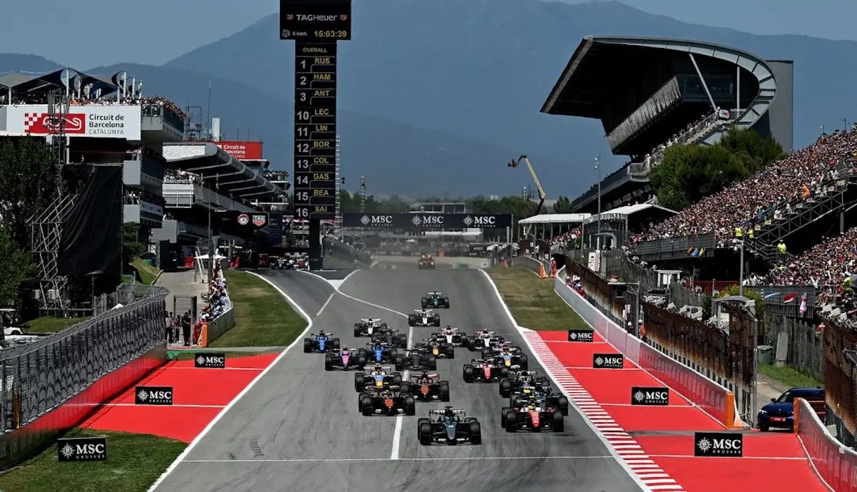 Formula 1: la partenza del GP Spagna 2026