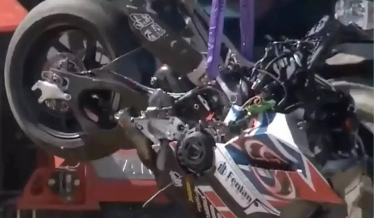 Superbike. Magny Cours: terrificante incidente di Tommy Bridewell