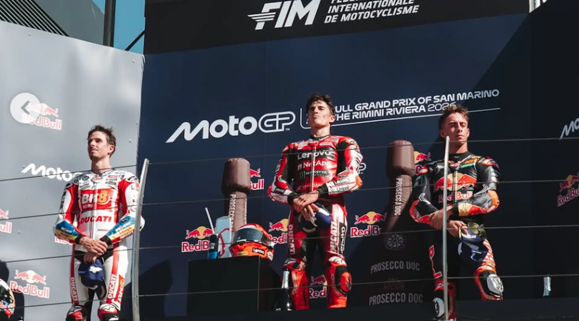 Misano: podio tutto spagnolo in MotoGP