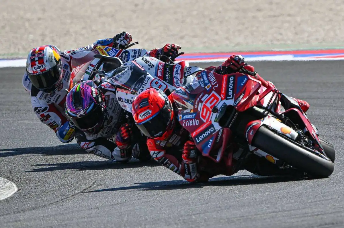 Marc Marquez e Jorge Martin