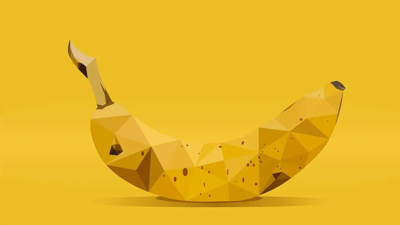 banaan kunstwerk