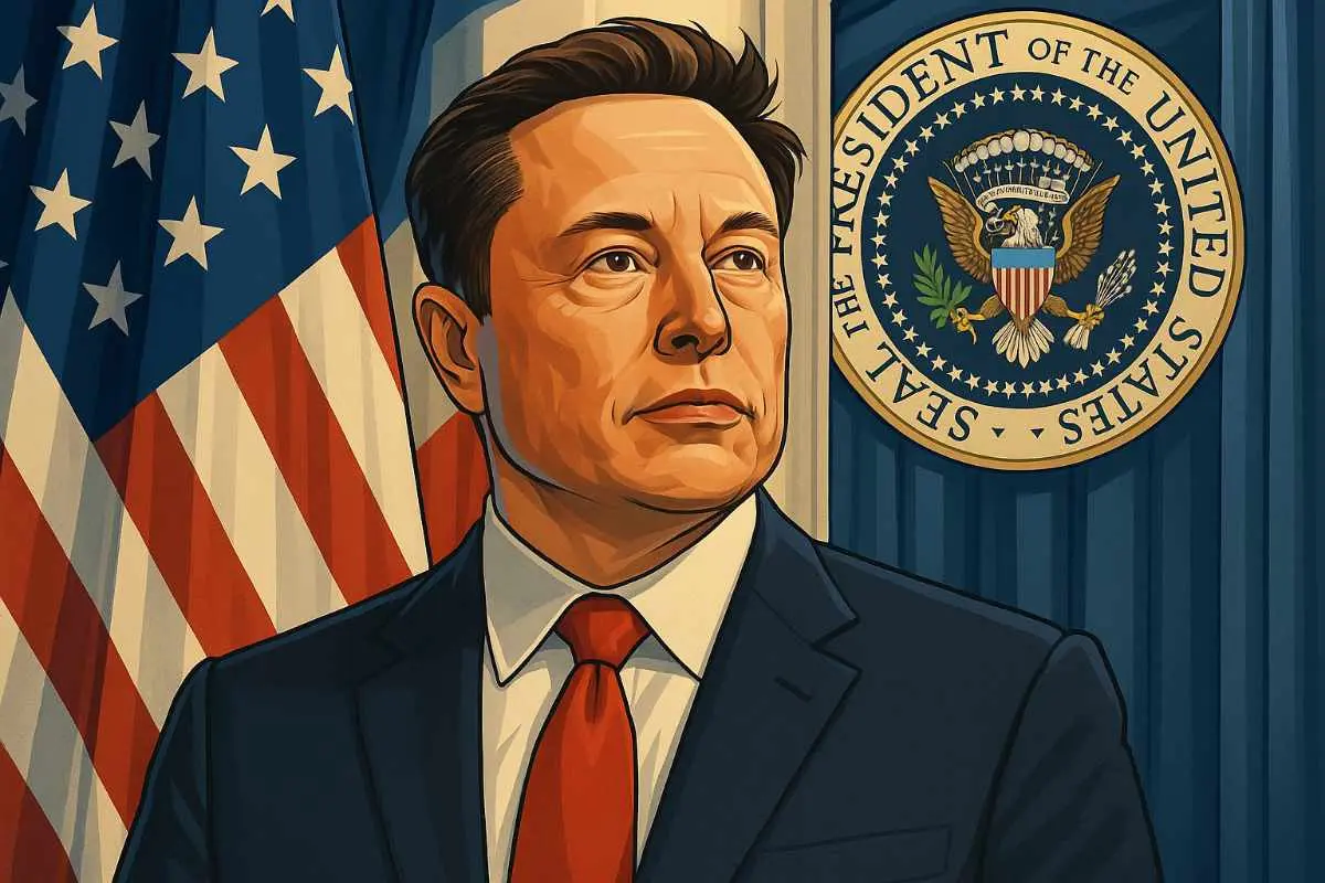 elon musk president amerika