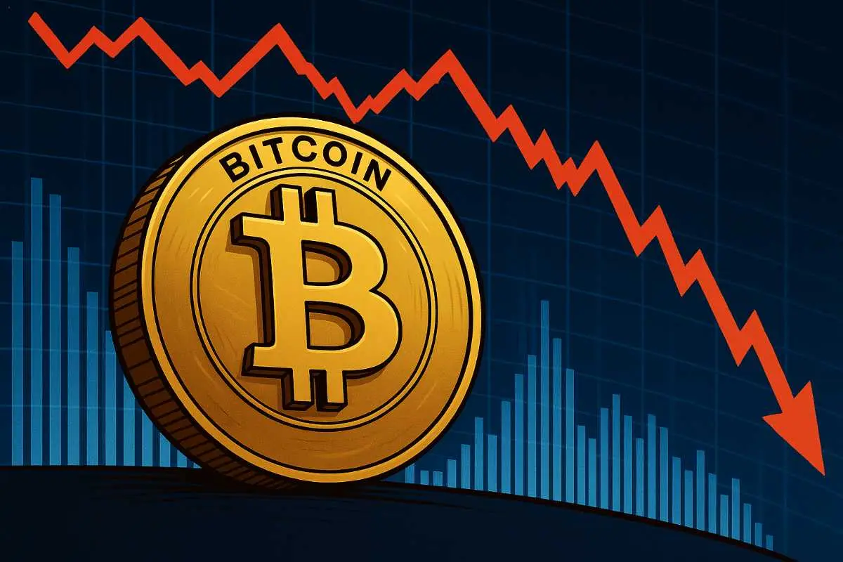 Bitcoin koers daling crash