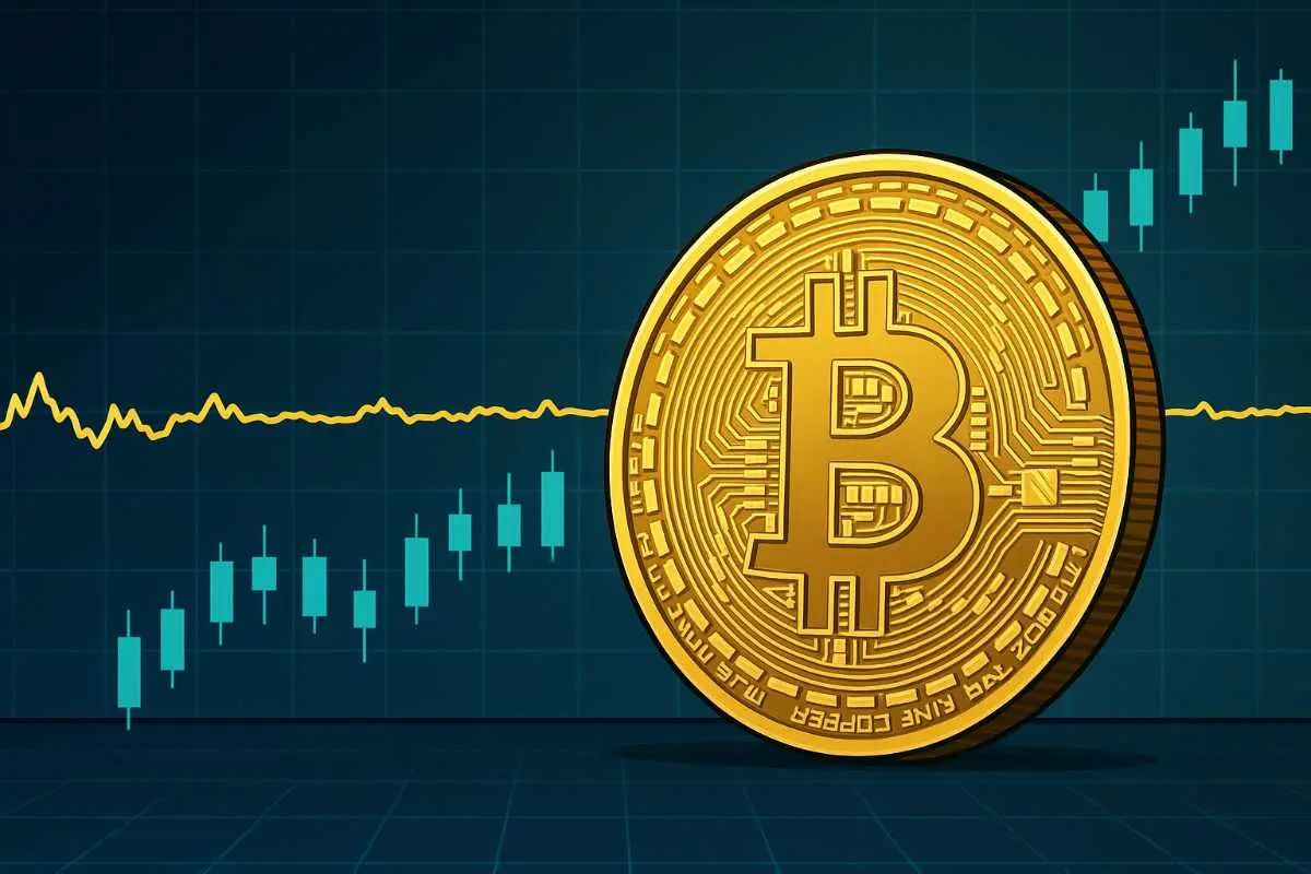 Bitcoin volatiliteit stabiel koers