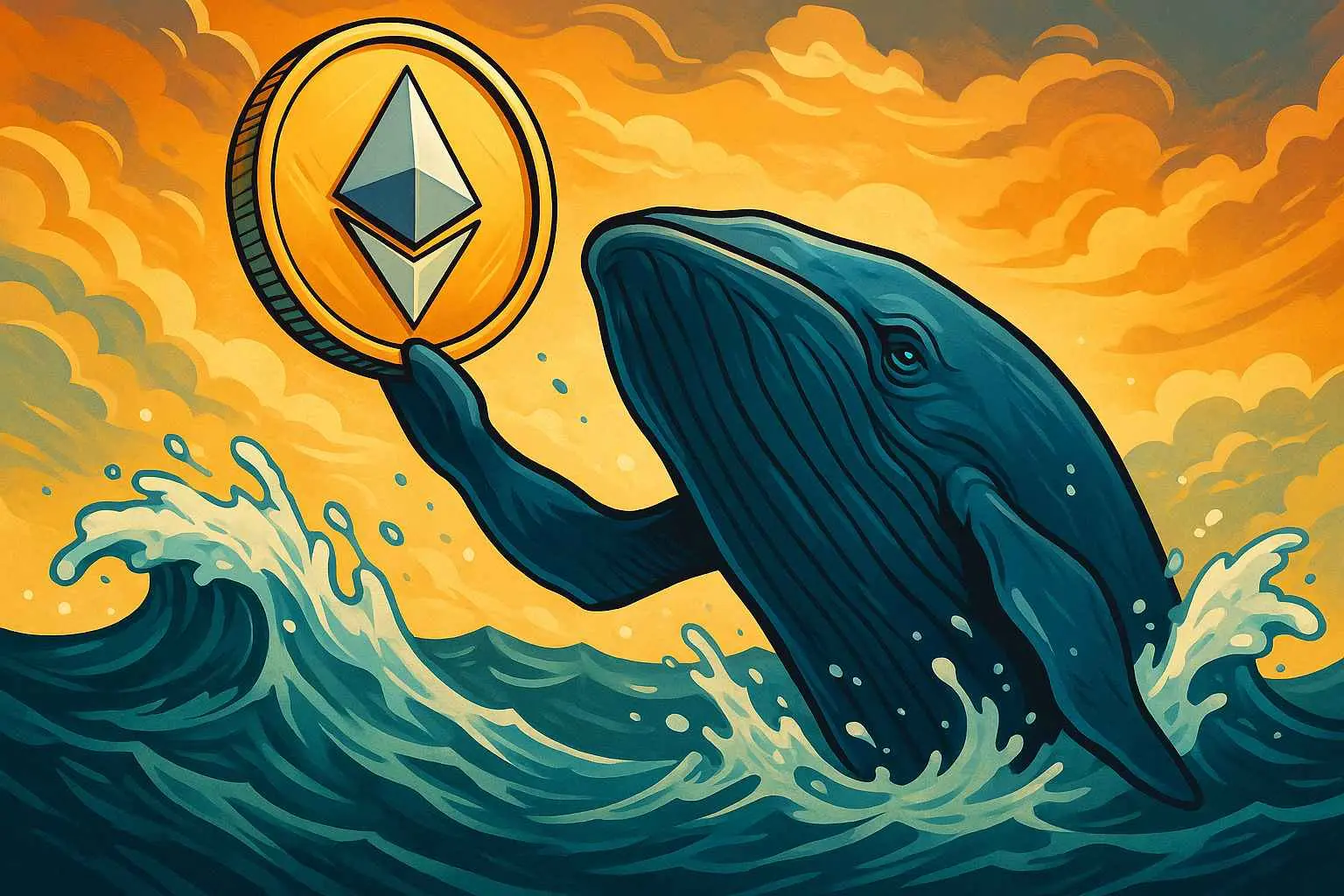 Ethereum whale wordt wakker