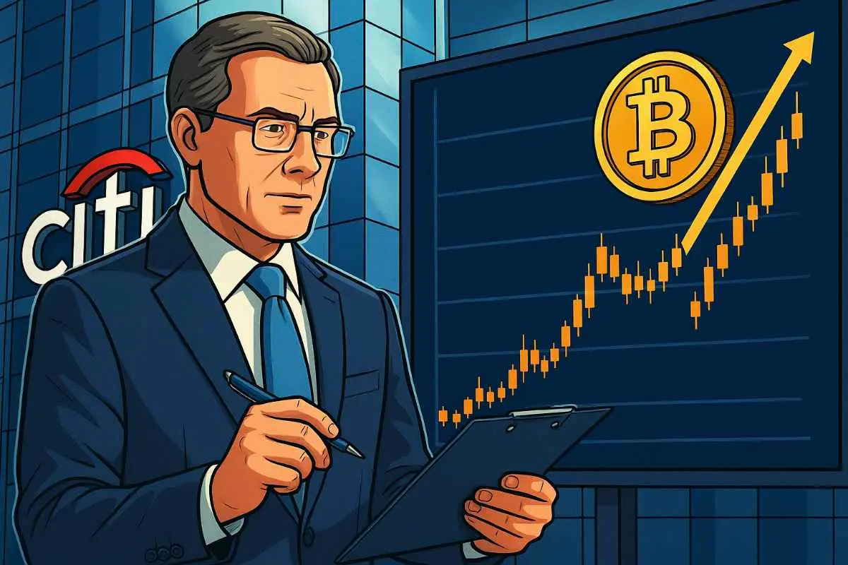 Citibank Bitcoin koers