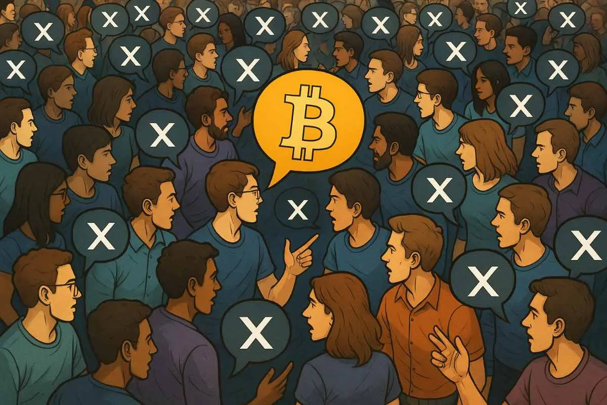 Bitcoin Social Dominance