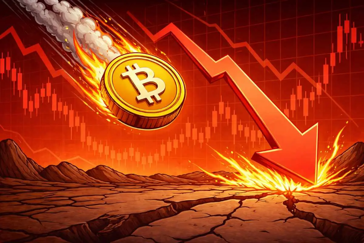 Bitcoin koersanalyse BTC daalt