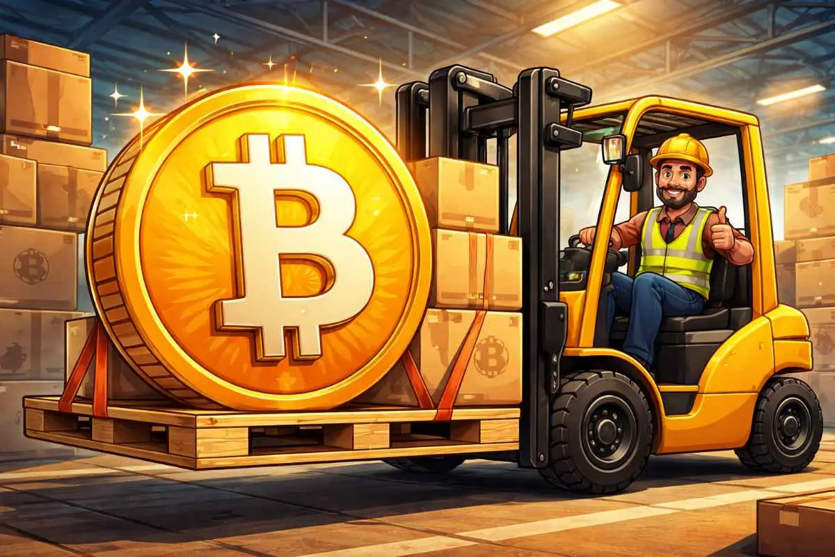 Bitcoin verplaatst