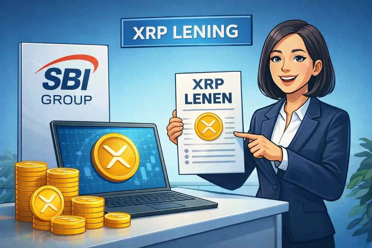 XRP lening SBI Group