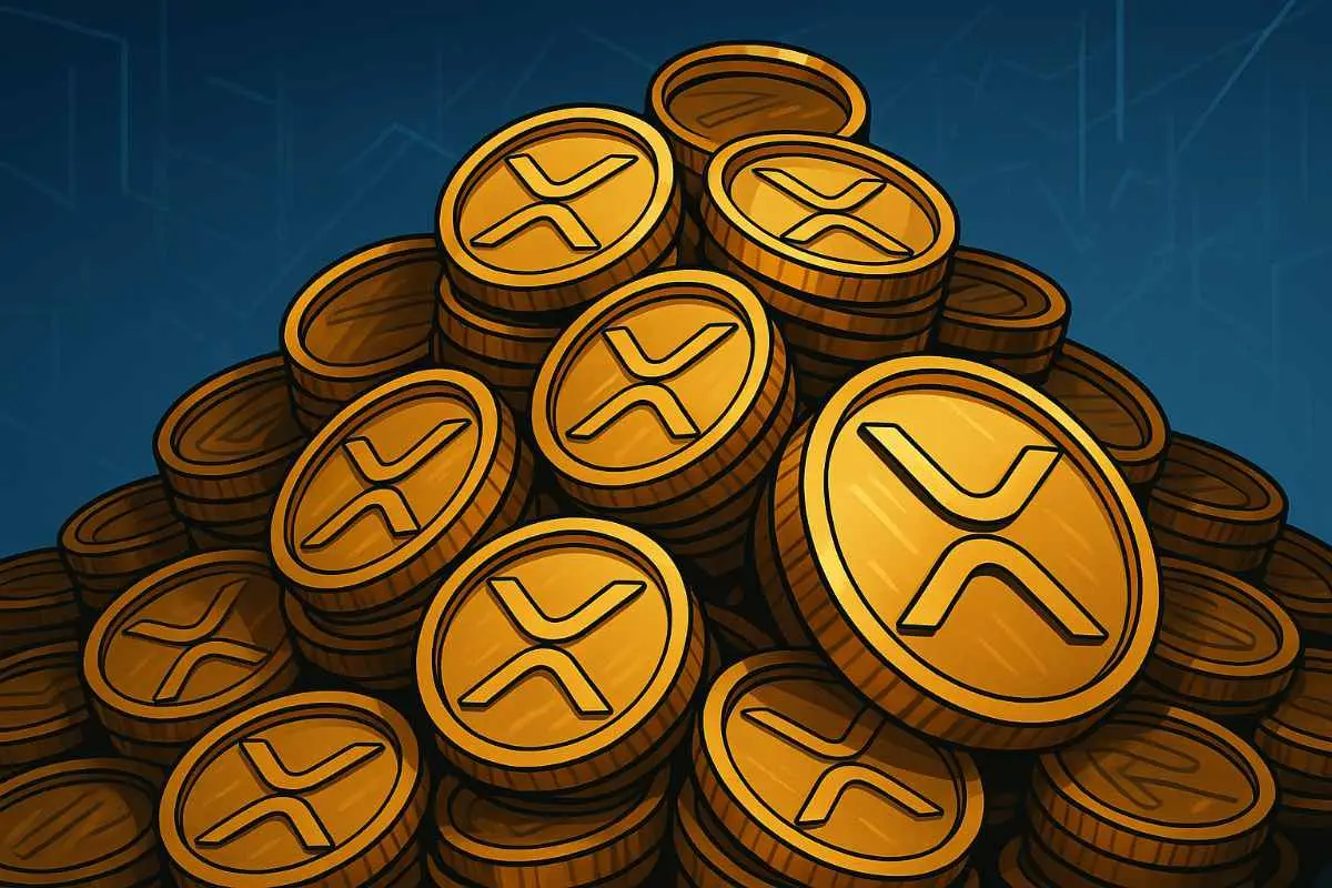 XRP munten op exchanges