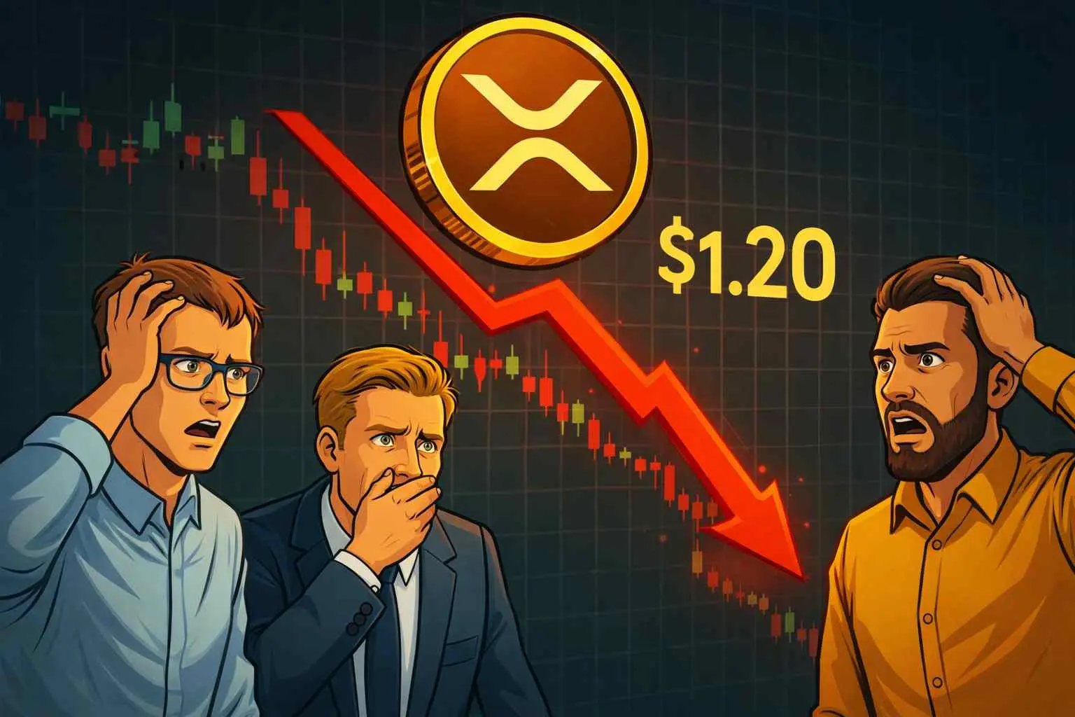 XRP koersdaling Ripple prijs