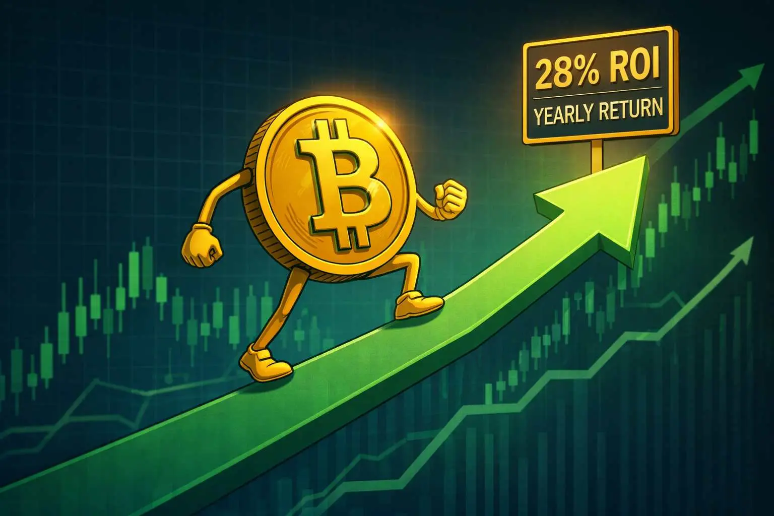 Bitcoin jaarlijks rendement