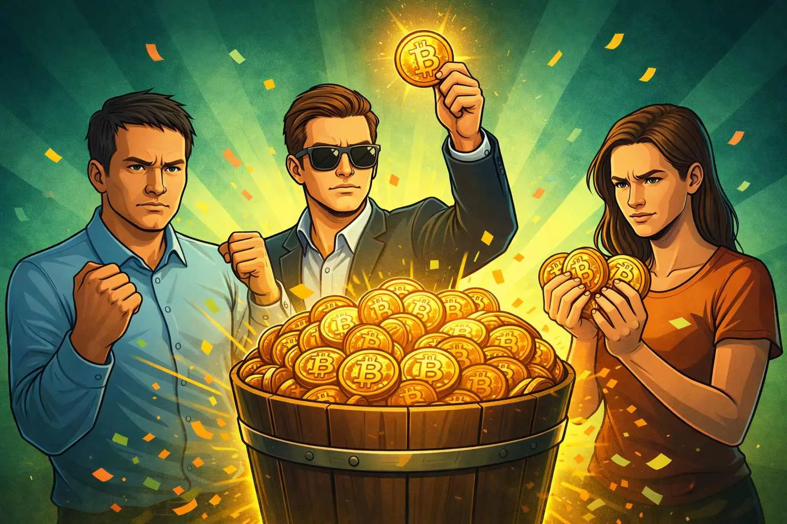 Bitcoin winnen