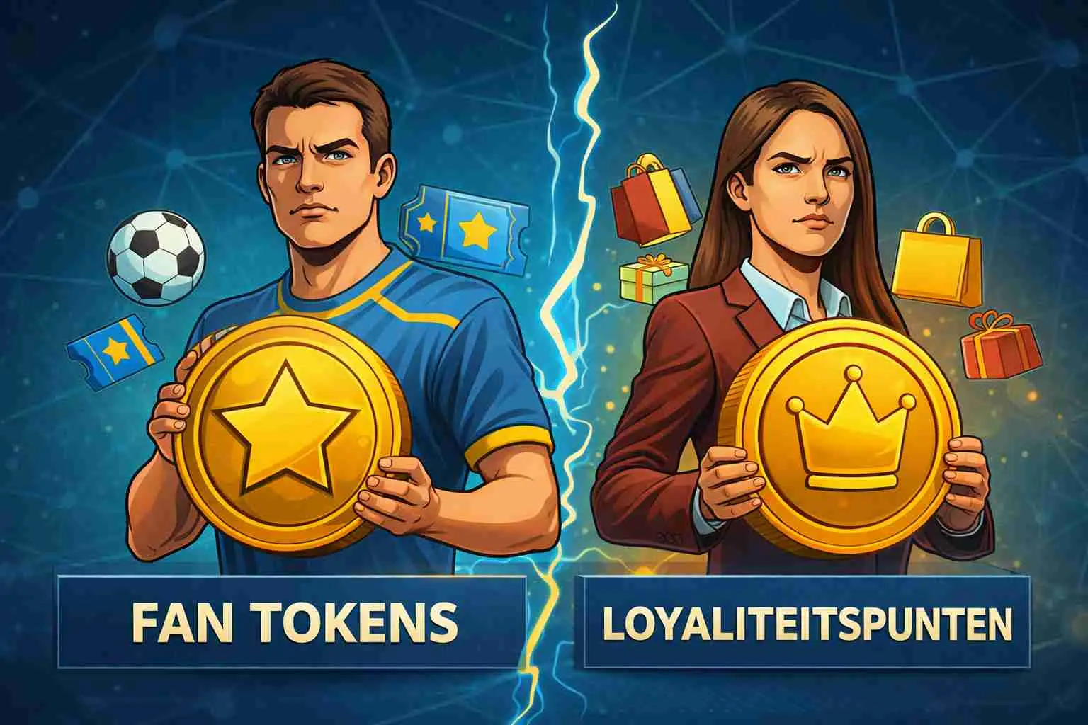 Fan tokens en loyaliteitspunten
