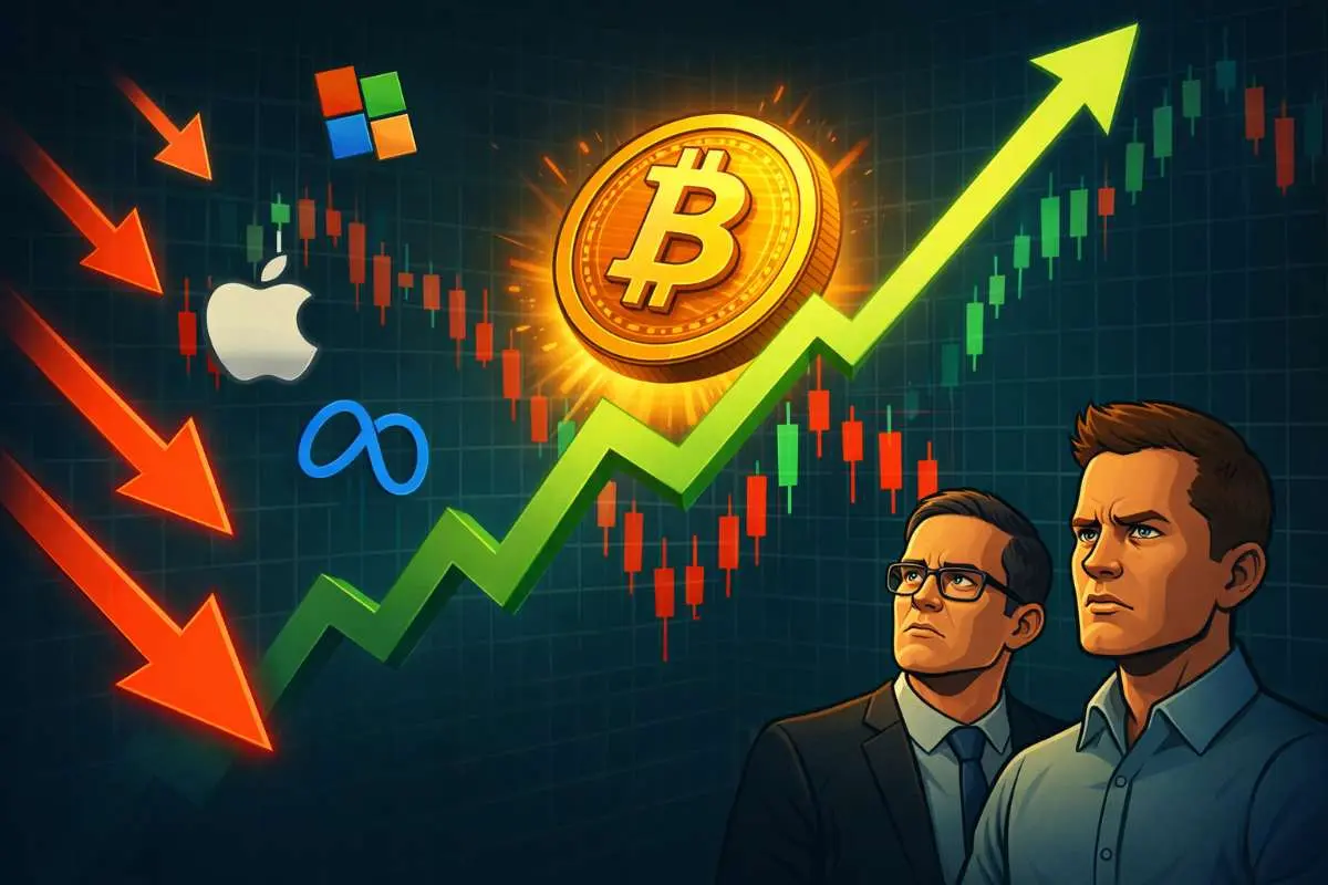 Bitcoin vs. tech aandelen
