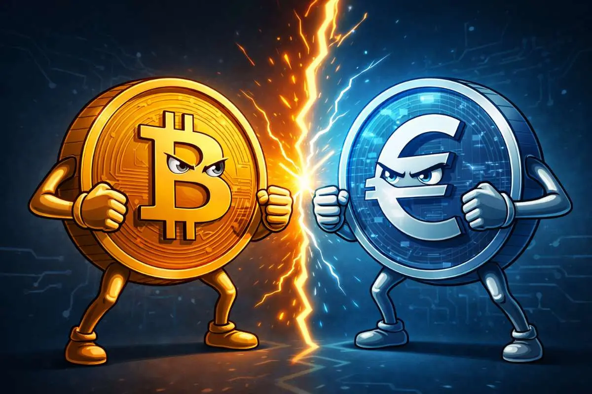 Bitcoin vs. digitale euro