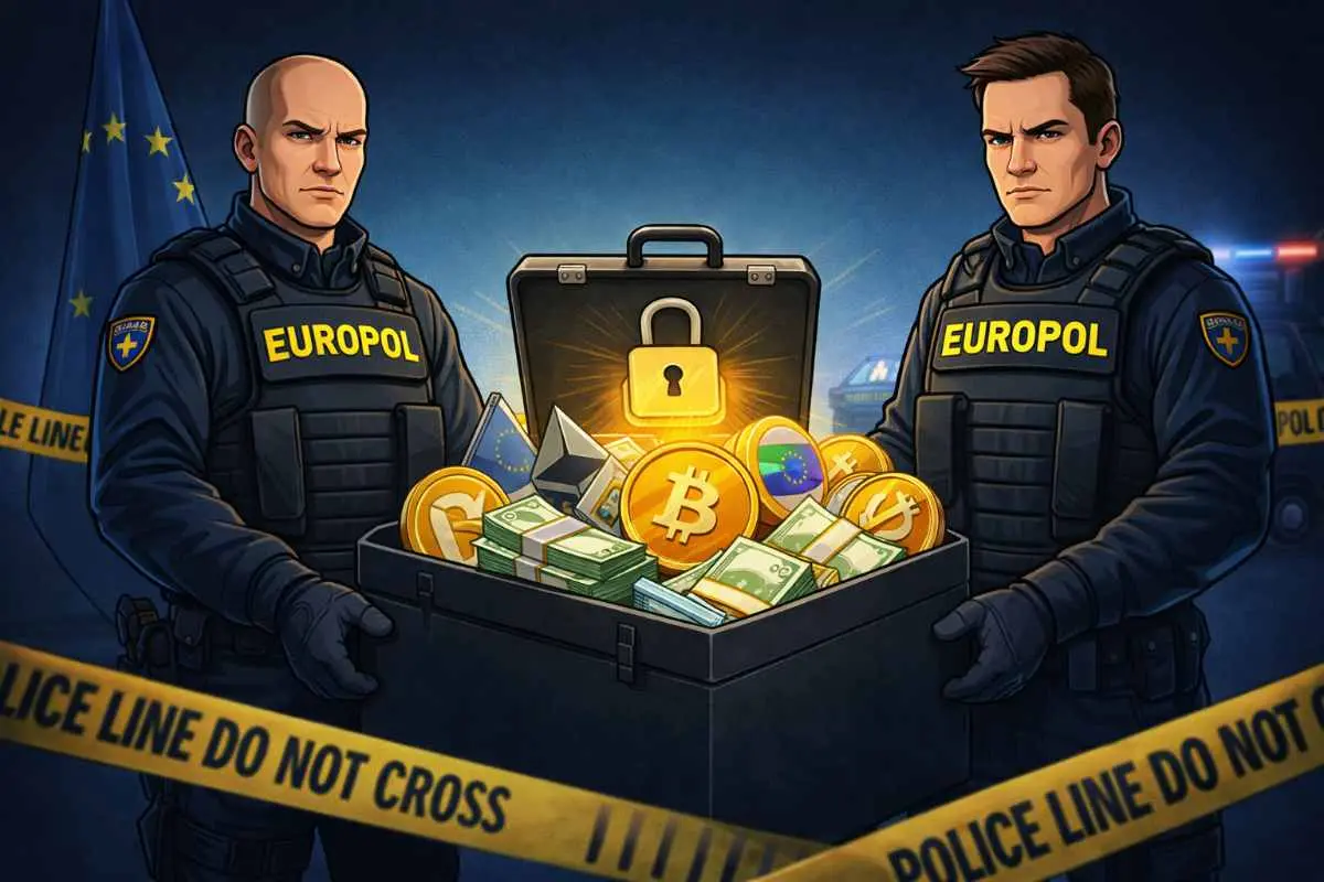 Europol crypto inbeslagname