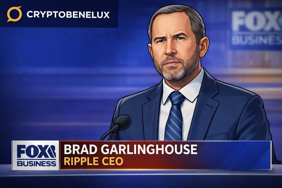 Ripple CEO Brad Garlinghouse Fox Business