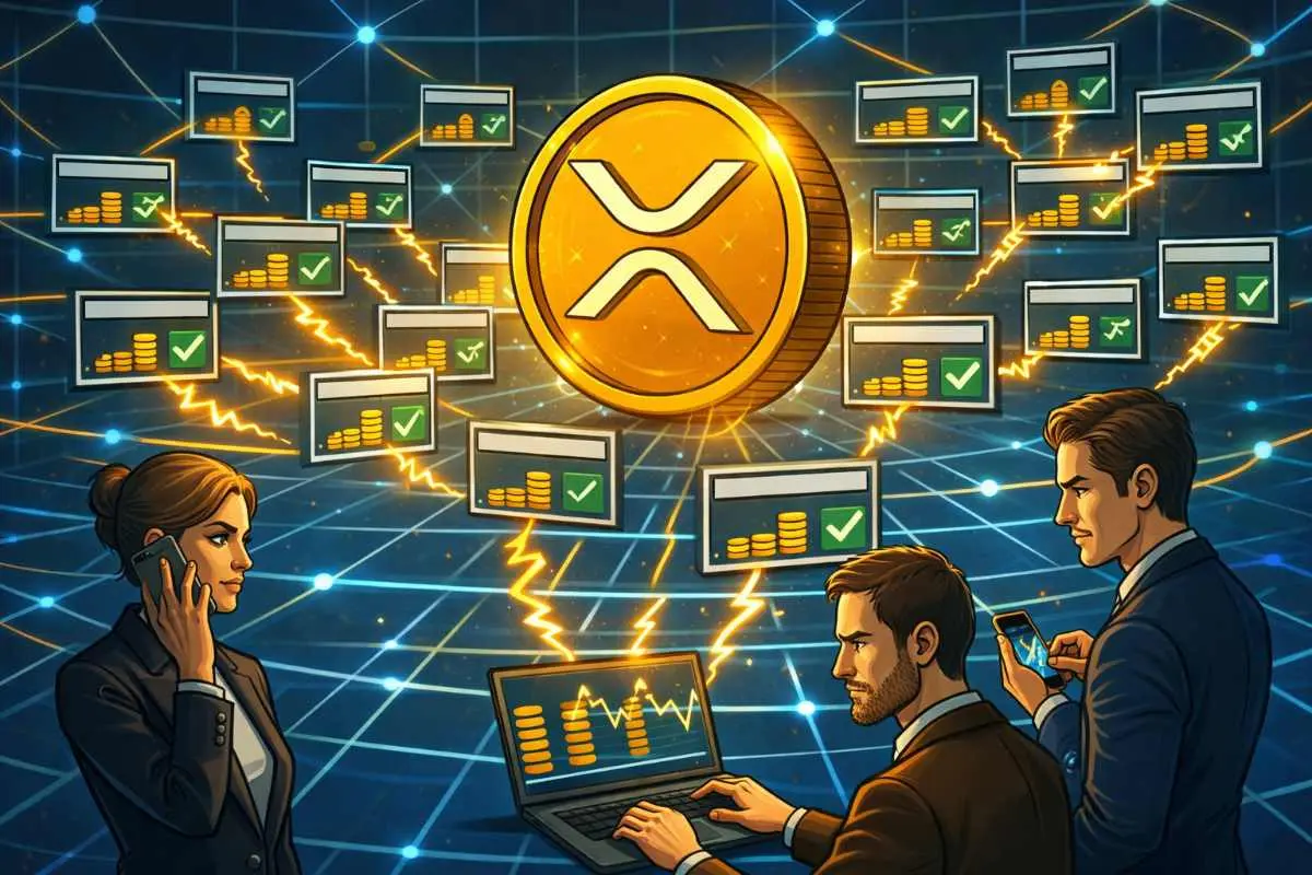 XRP Ledger drukte