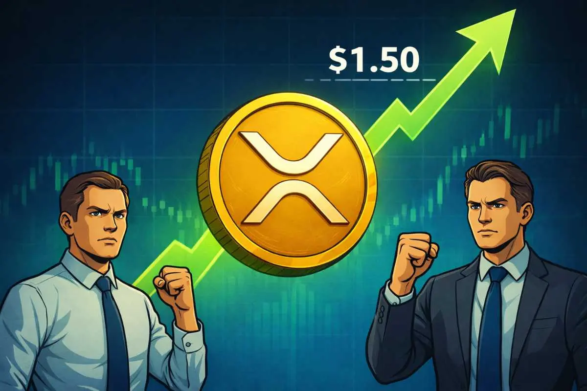 XRP prijsanalyse $1,50