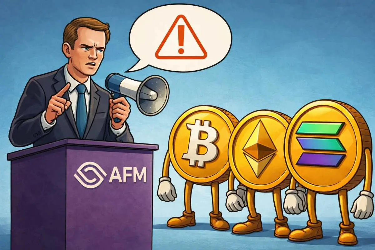 AFM waarschuwt crypto