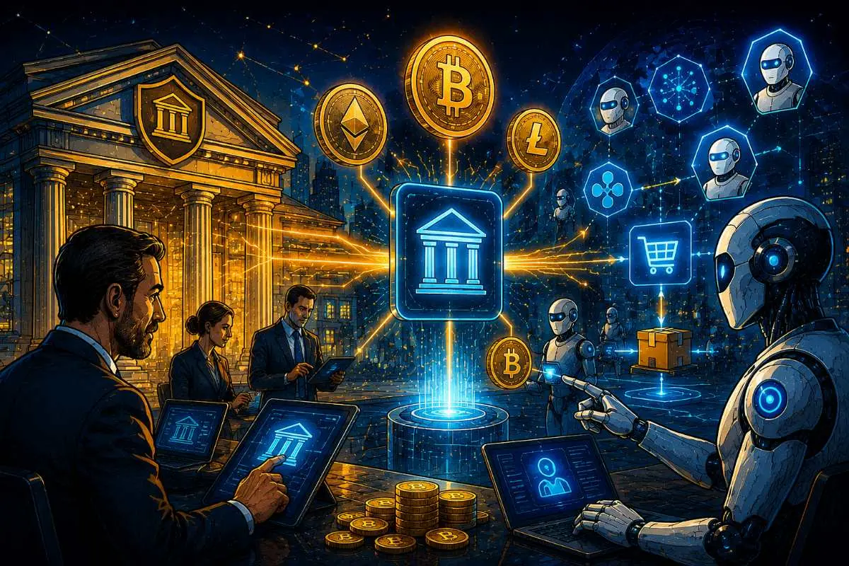 Banken crypto betalingen AI-agents