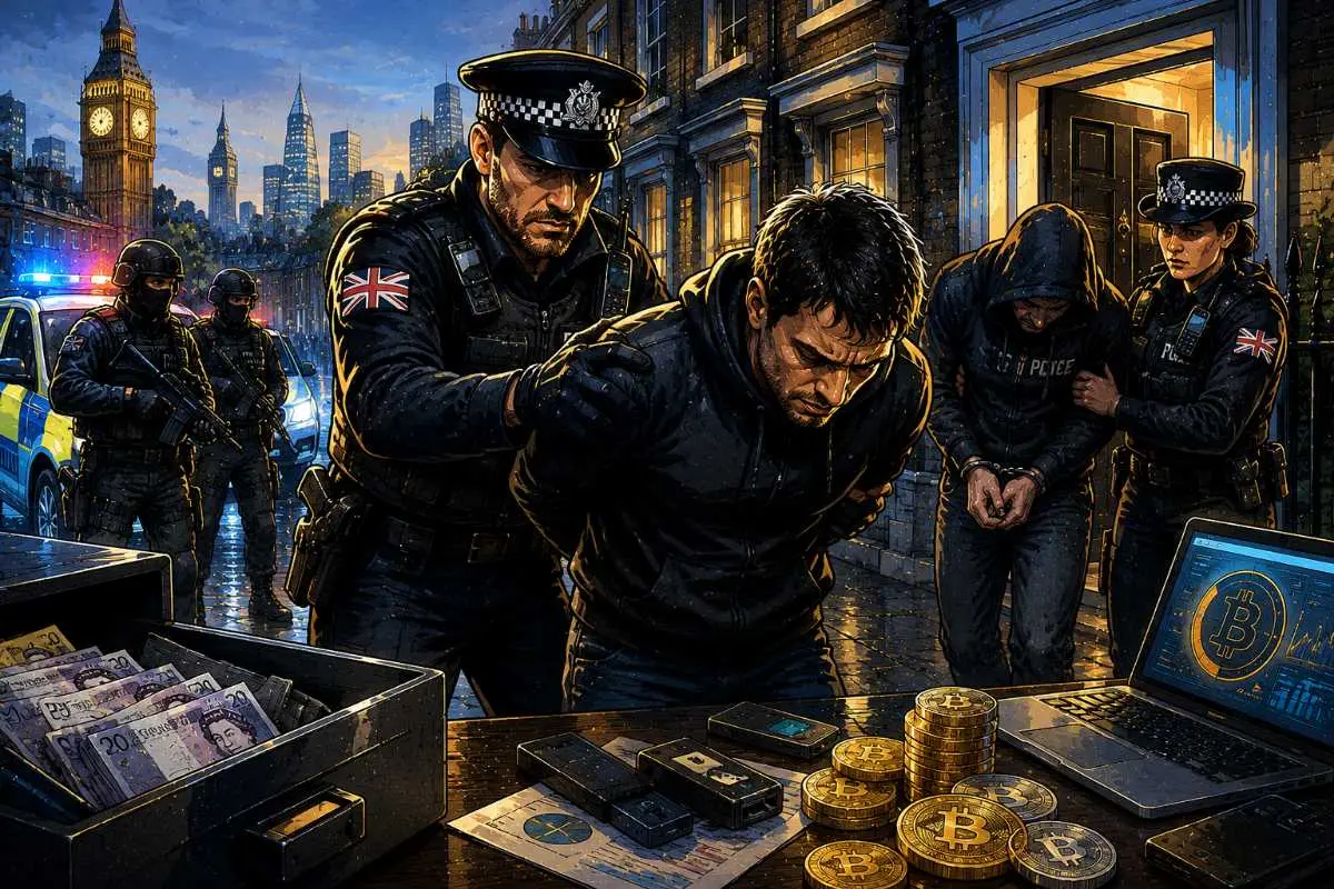 Britse politie crypto-fraude