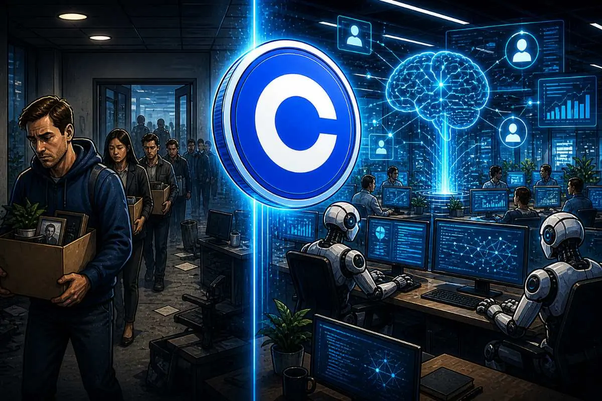Coinbase ontslaat personeel AI