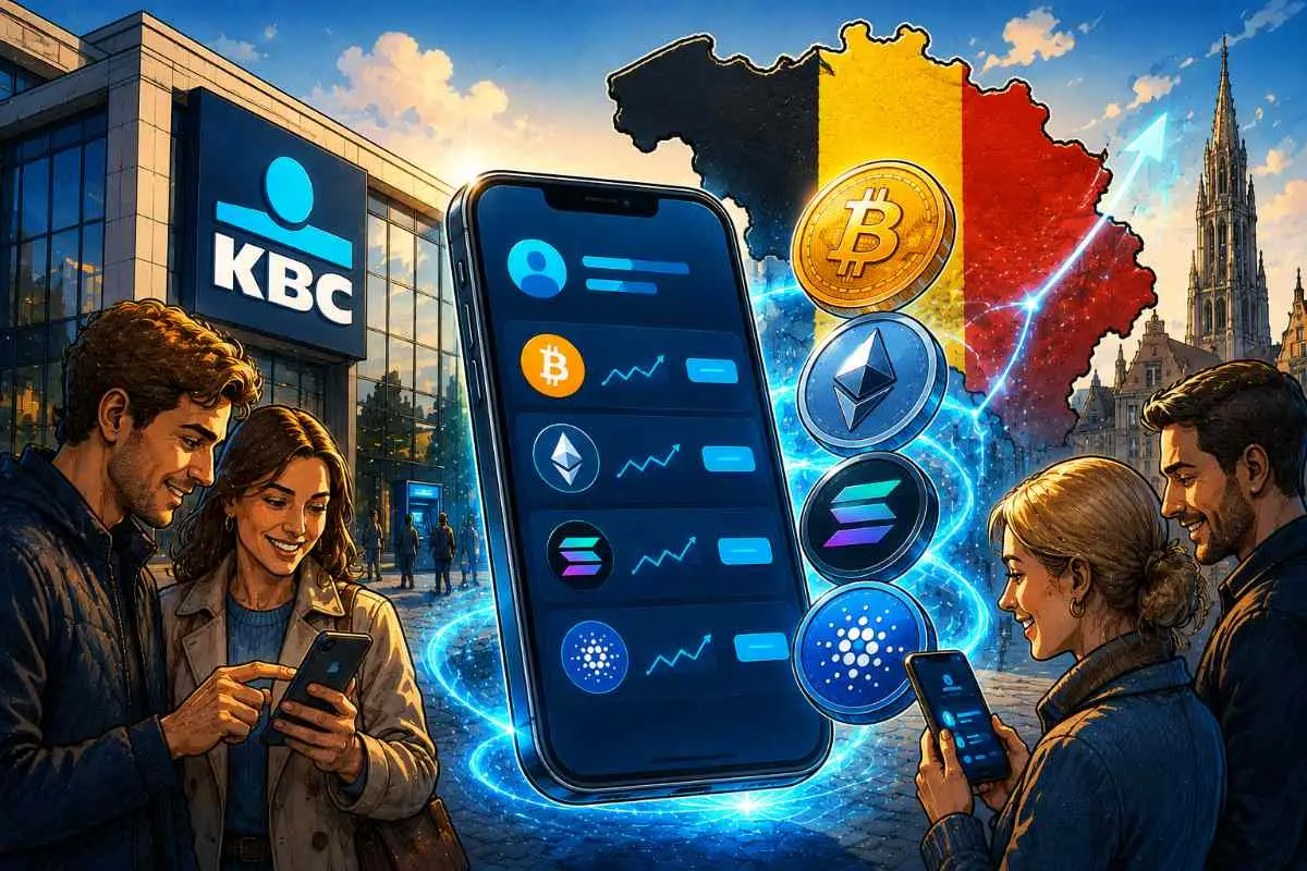 KBC crypto België