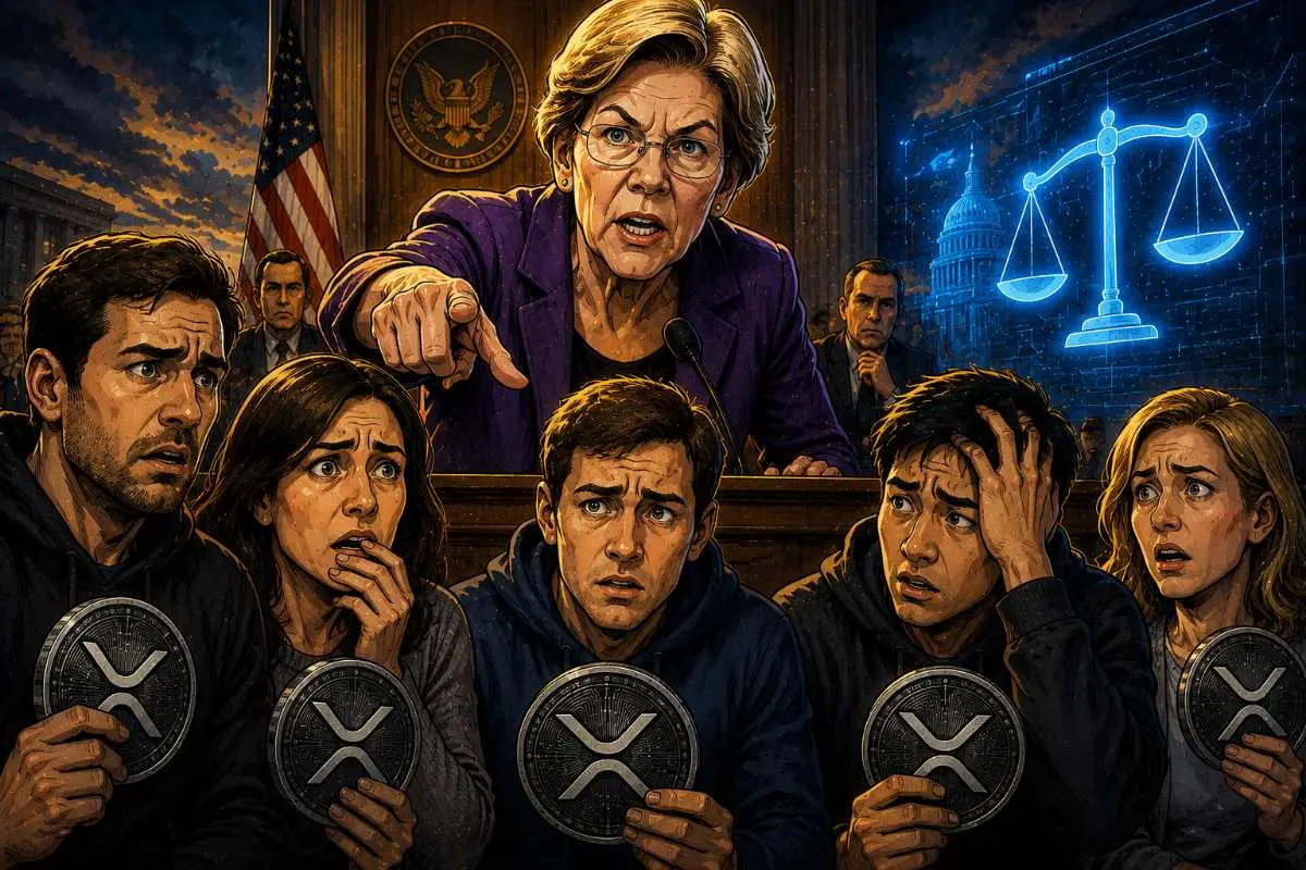 XRP-houders Elizabeth Warren
