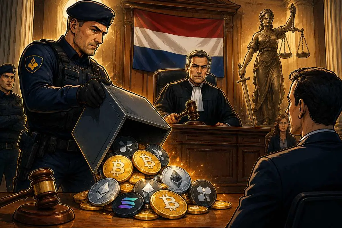 Crypto inbeslagname Nederland