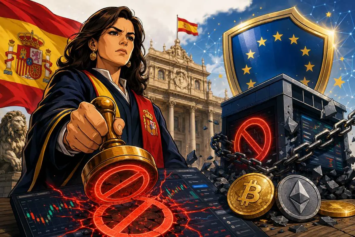 Spanje MiCA-vergunning crypto