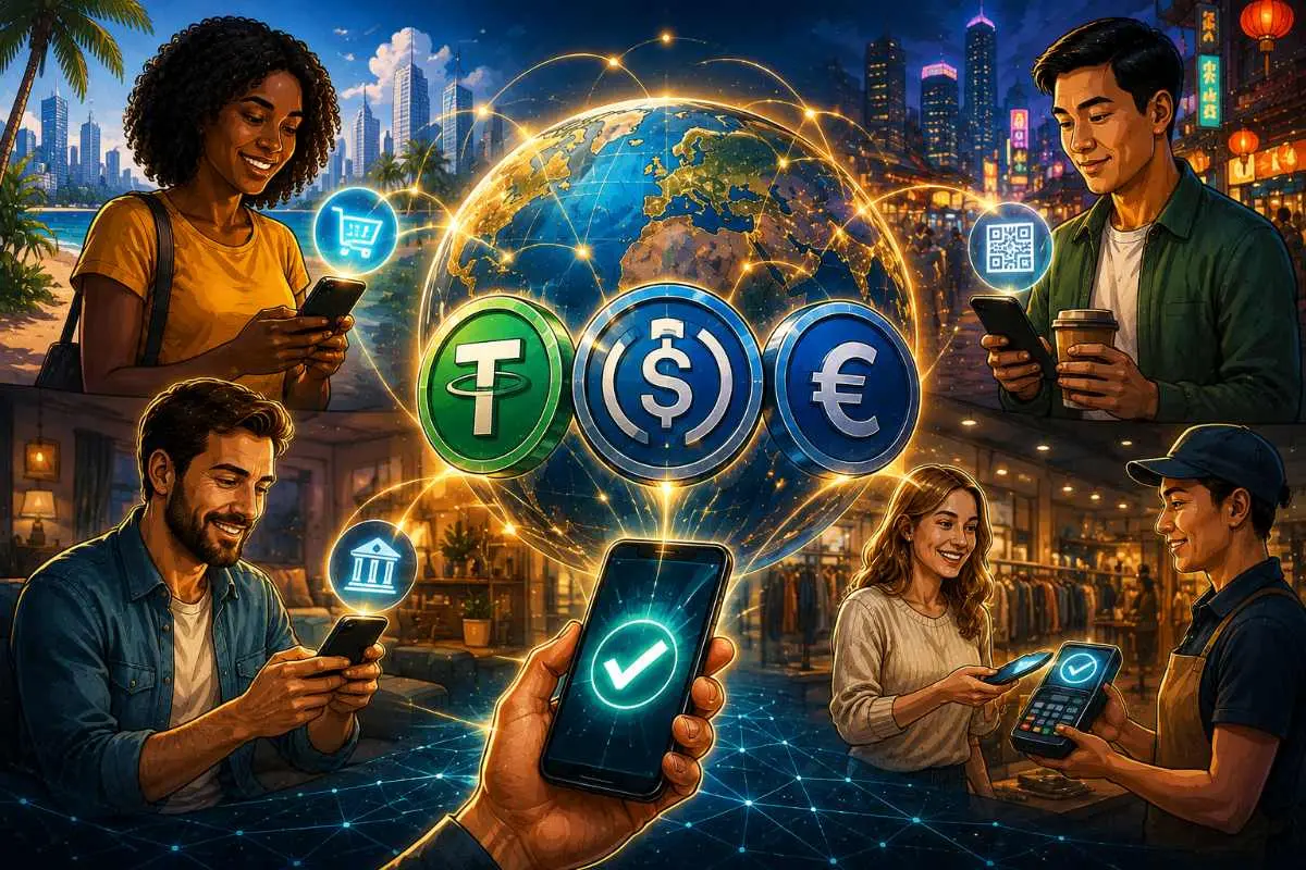 Stablecoin betalingen gasless