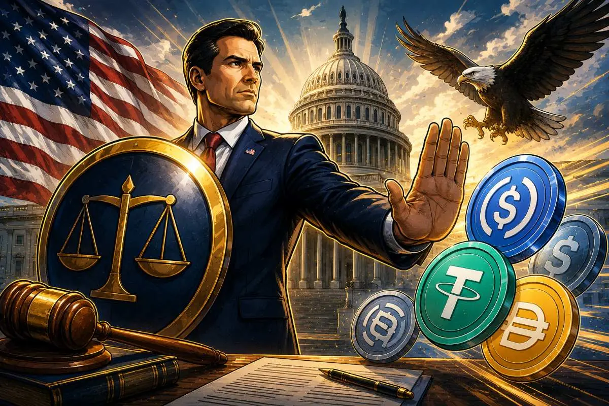 Stablecoin-uitgevers VS cryptowet