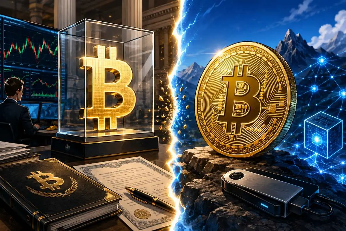 Bitcoin vs. Bitcoin ETF's