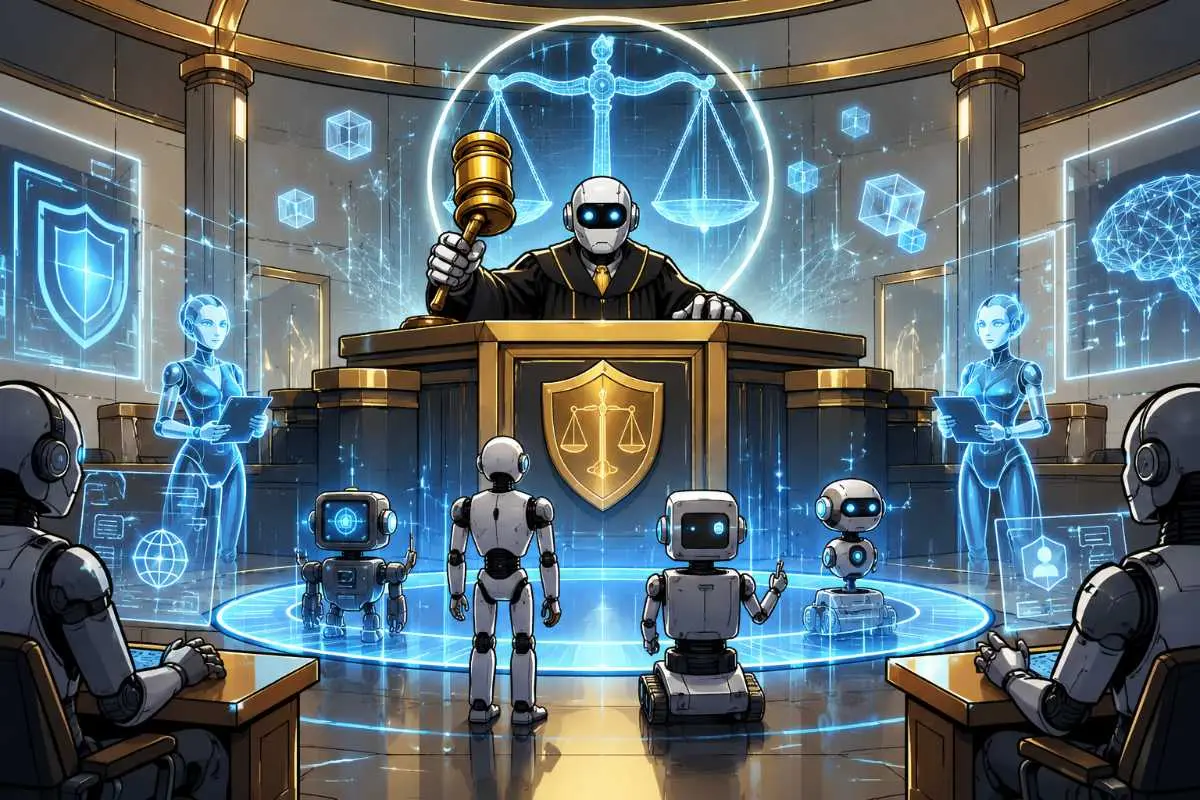 Digitale rechtbank AI-agents