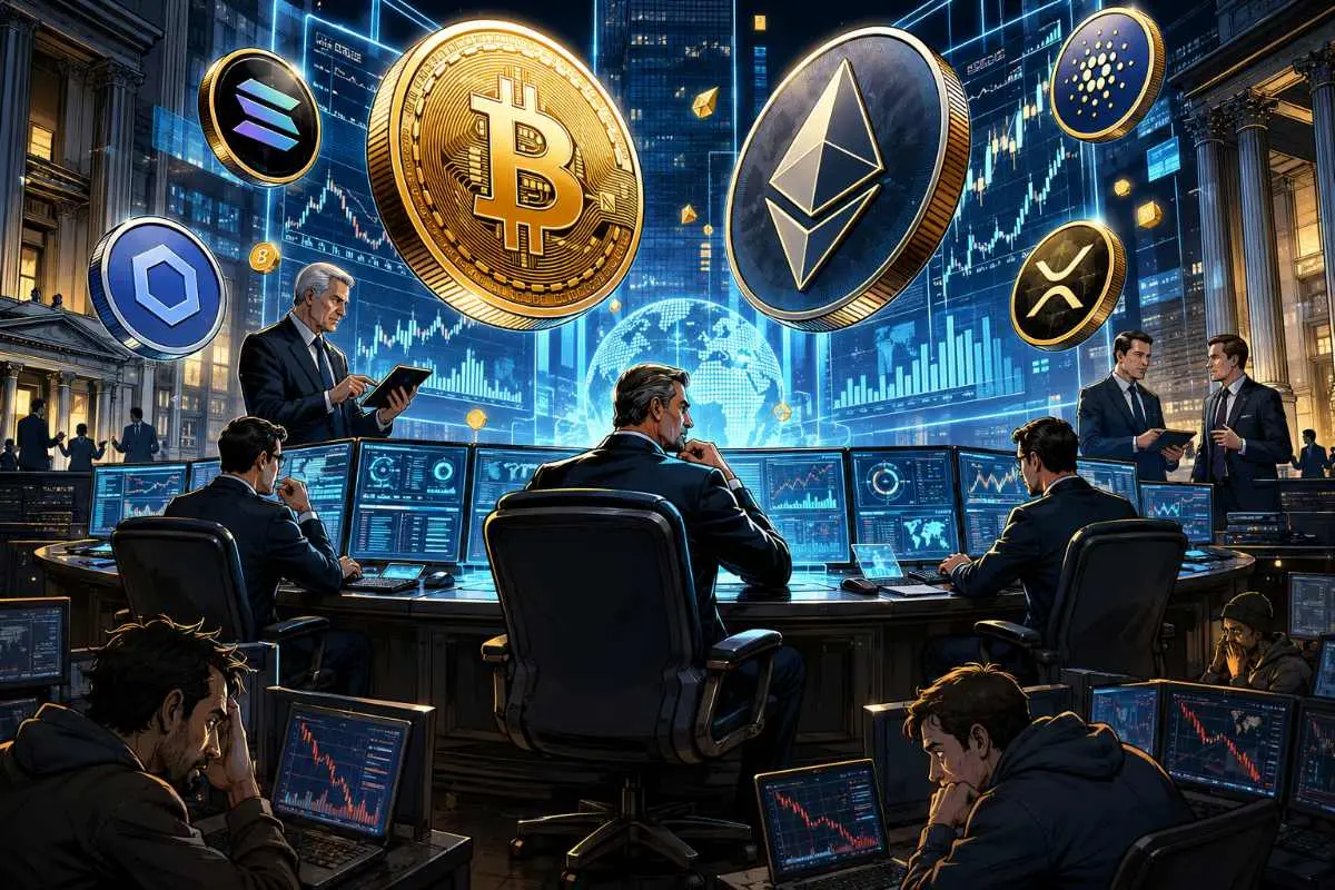 Institutionele cryptohandel