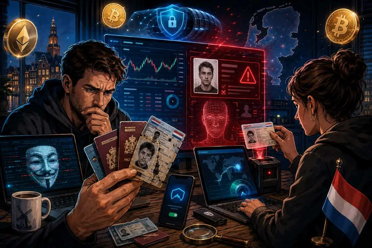 Nederland crypto valse ID's